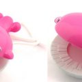 Castanets - pair of pink whales by Bambina