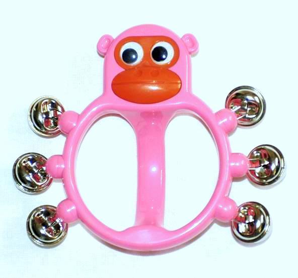 Bells - Bambina Pink Monkey, 6 bells