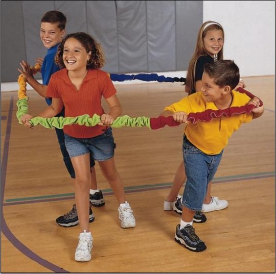 Group Loop 5m, 16' co-operaband, multi player activity game, team building