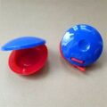 Pair of Red and Blue Castanets